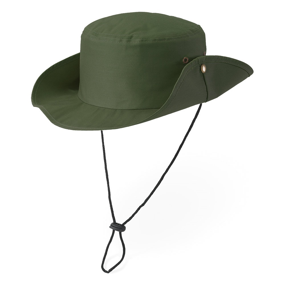 BLASS. 100% polyester safaripet (160 g/m²) - Donkergroen