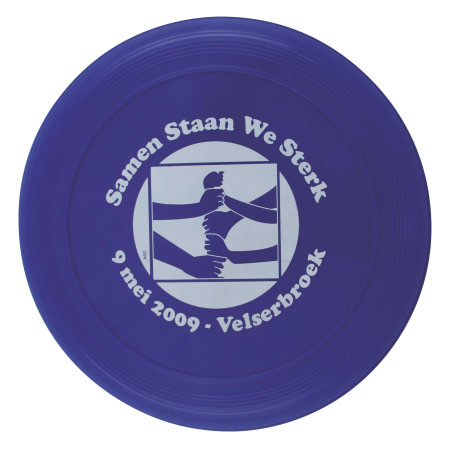 Frisbee 210 mm met ringen - Donkerblauw