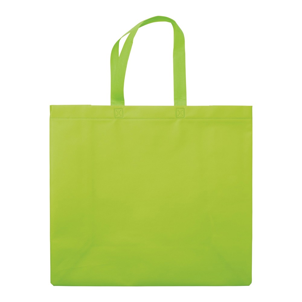 Draagtas gelamineerd non-woven groot 105g/m² - Lichtgroen