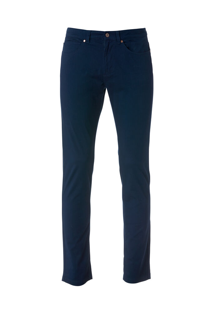 Clique - 5-Pocket Stretch Light - dark navy