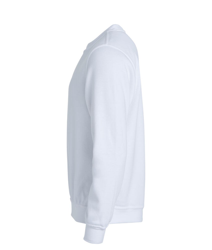Clique - Basic Roundneck Wit 4XL
