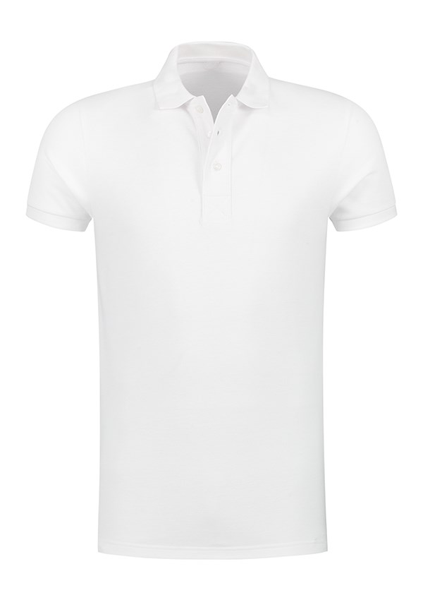 Lemon & Soda Workwear Uni Polo - White
