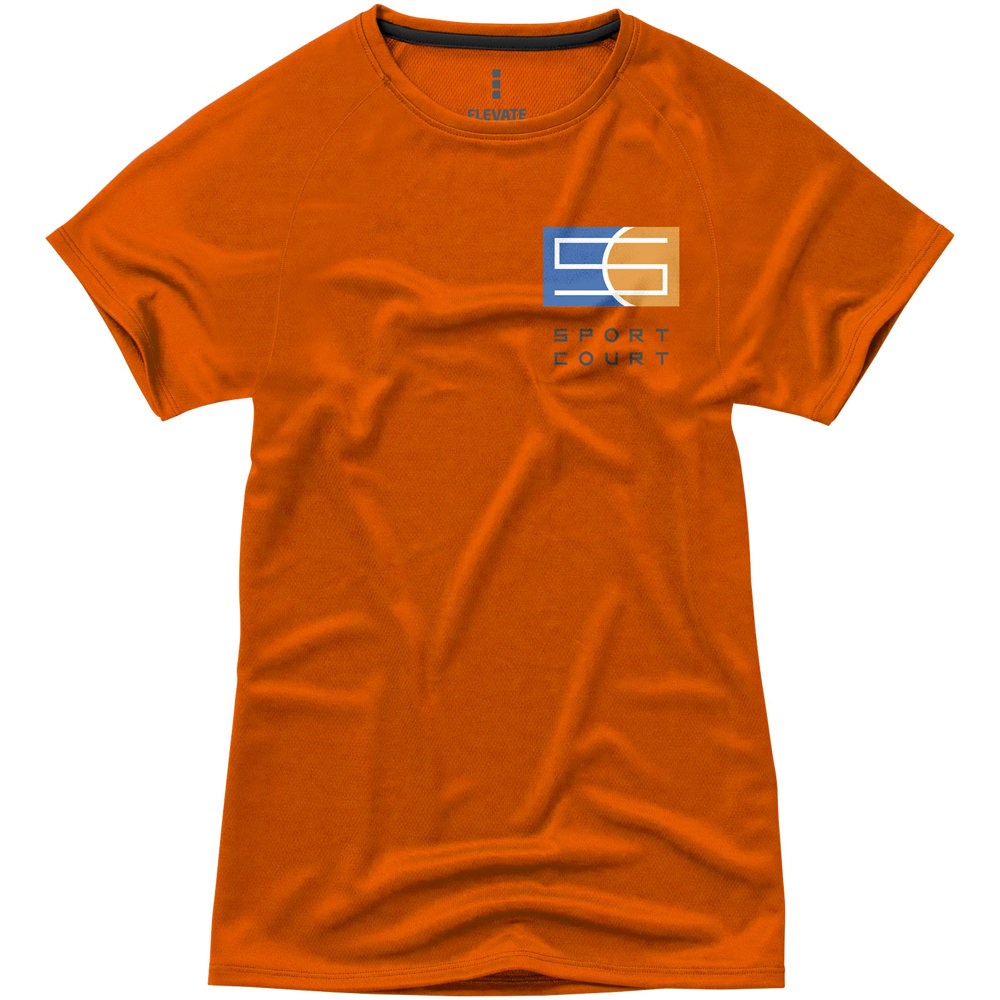 Niagara 145 g/m² cool fit dames t-shirt met korte mouwen
