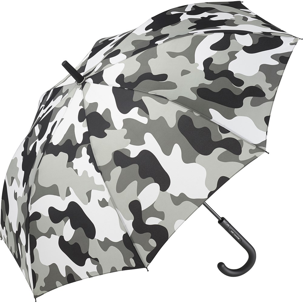 AC reguliere paraplu FARE®-camouflage - grey-combi