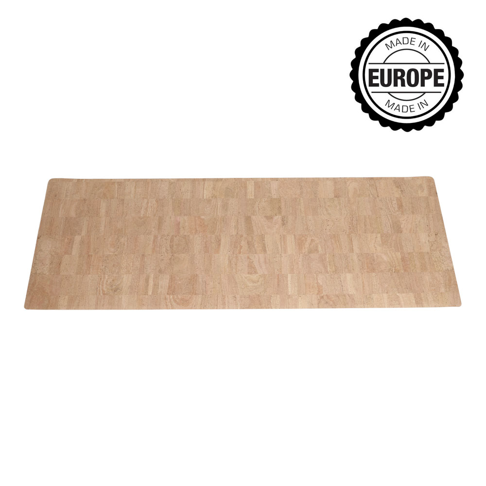 Yogamat kurk parket + natuurlatex - "Made in Europe"