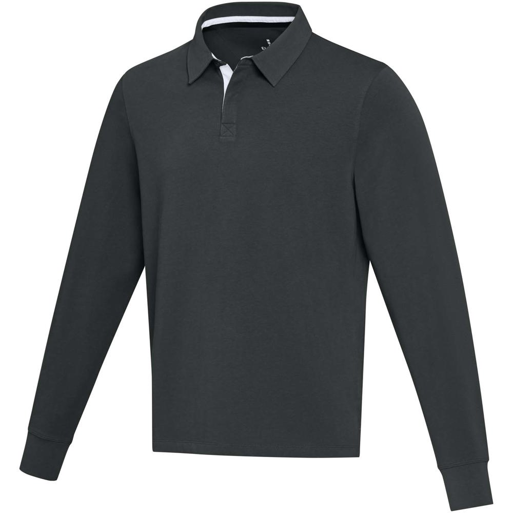 Clyde unisex organic rugbypolo sweatshirt