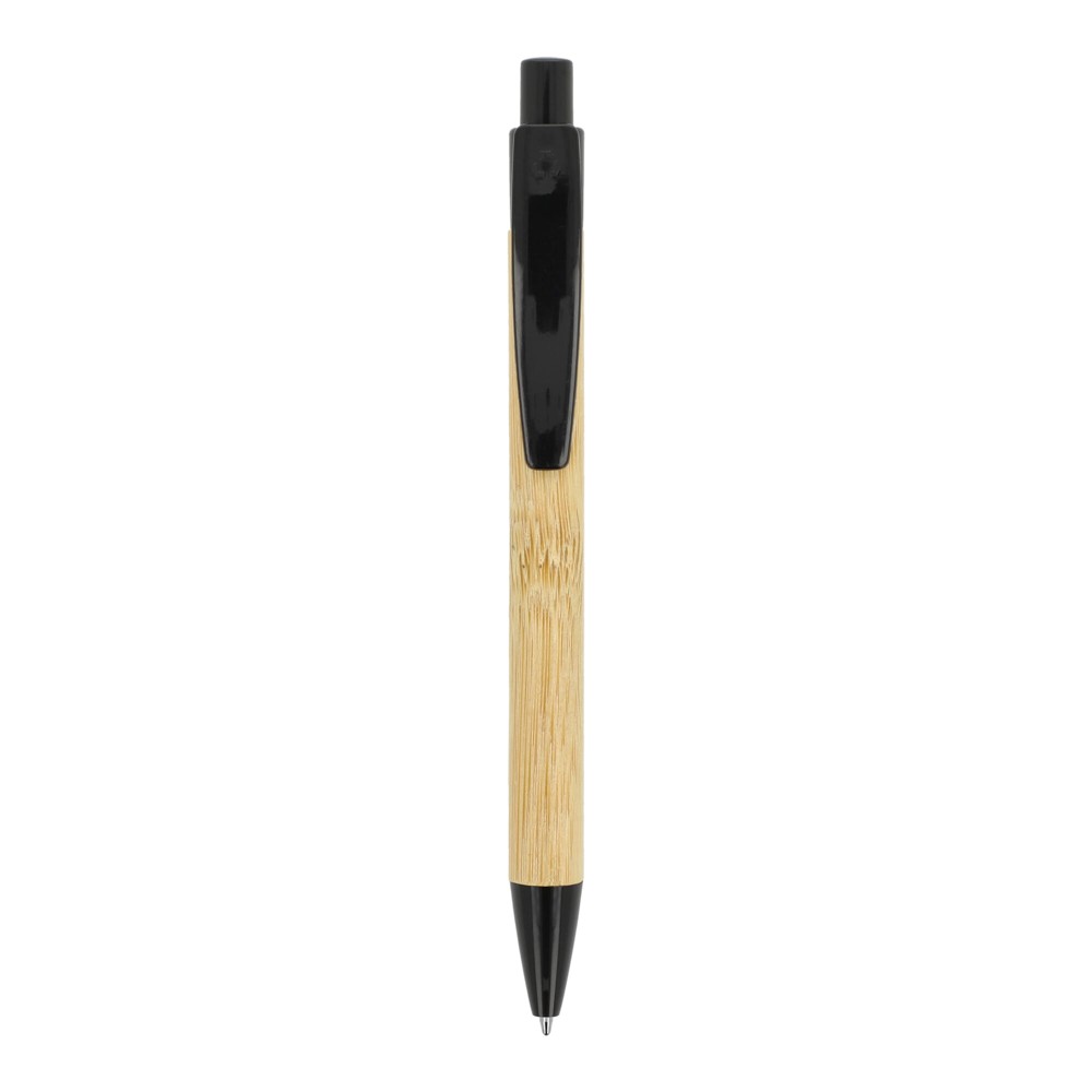 Ball pen bamboe met tarwestro