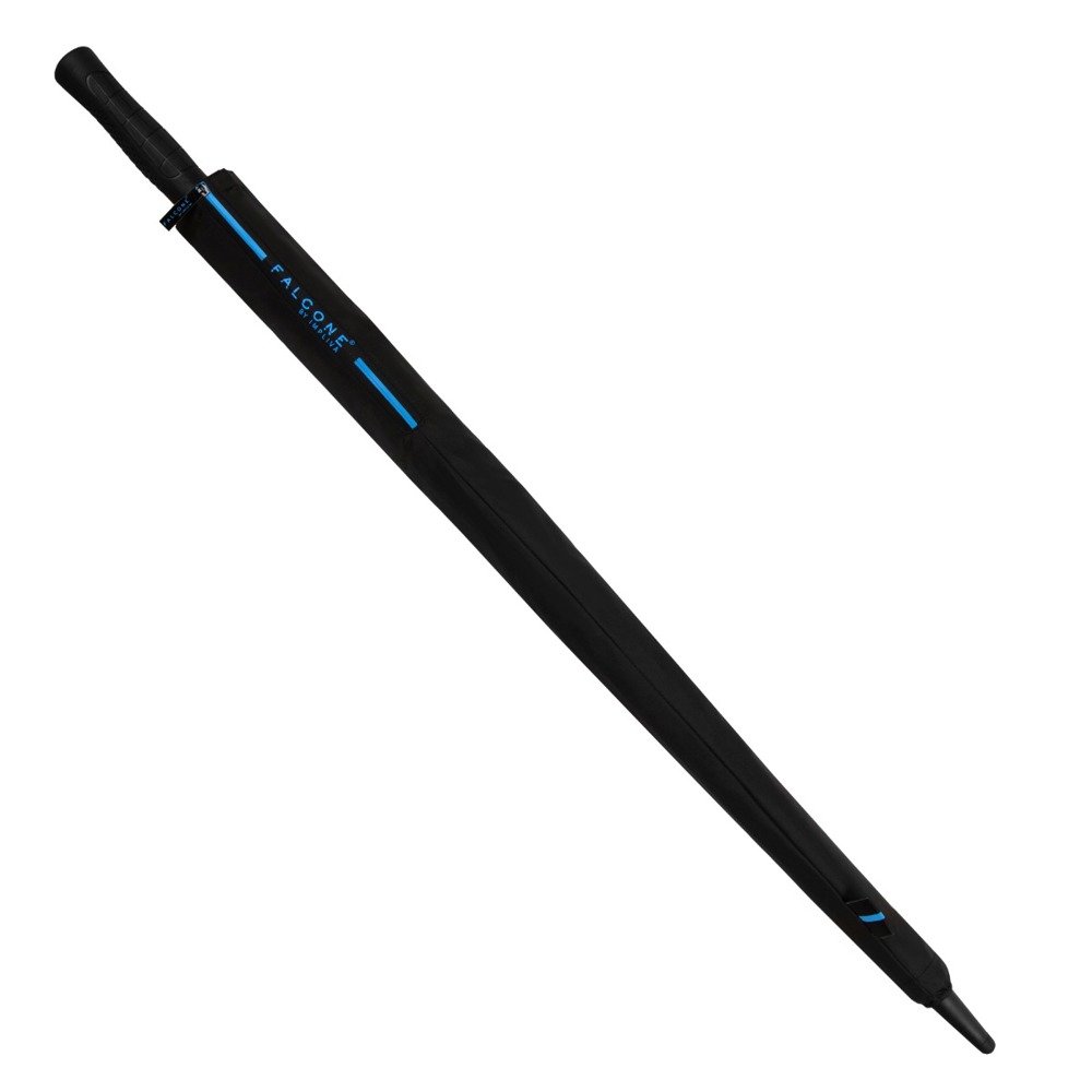 FALCONE - ECO - Handopening - Windproof - 130 cm - Zwart