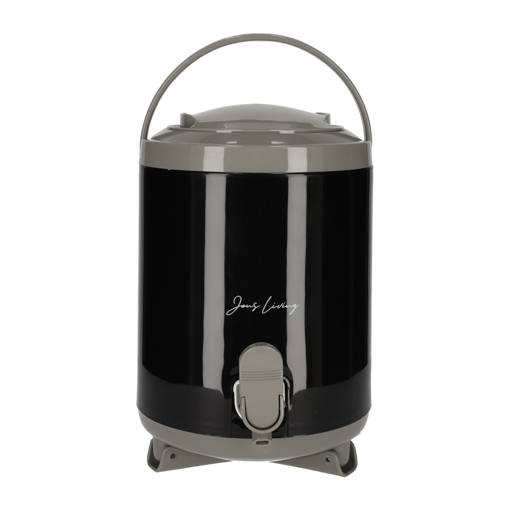 JENS Living Sapdispenser Set met 4 Bekers Zwart