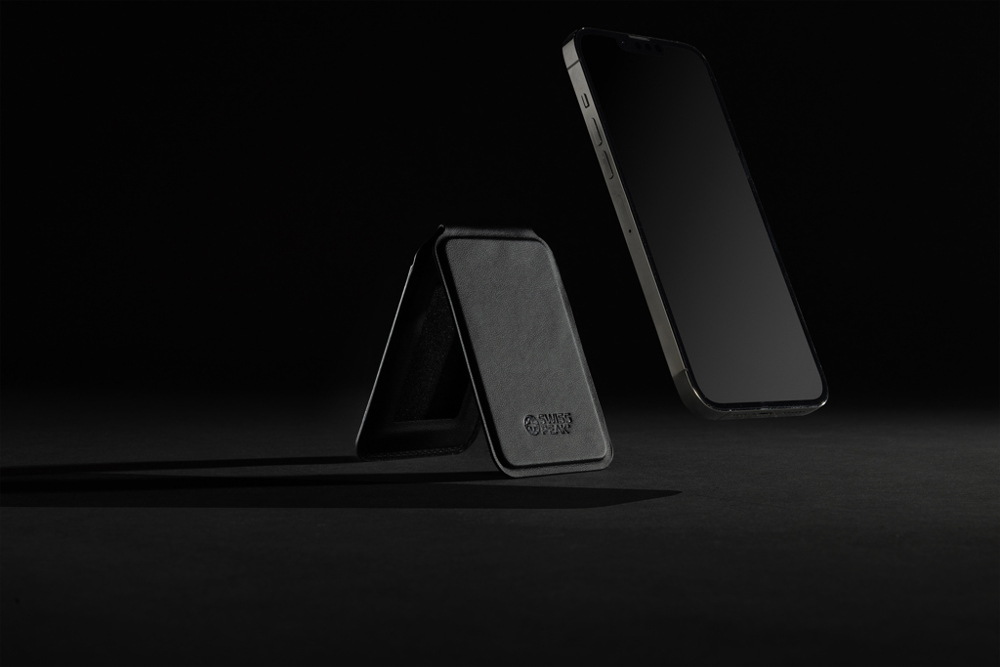 Magstand RCS gerecycled PU magnetische telefoon wallet