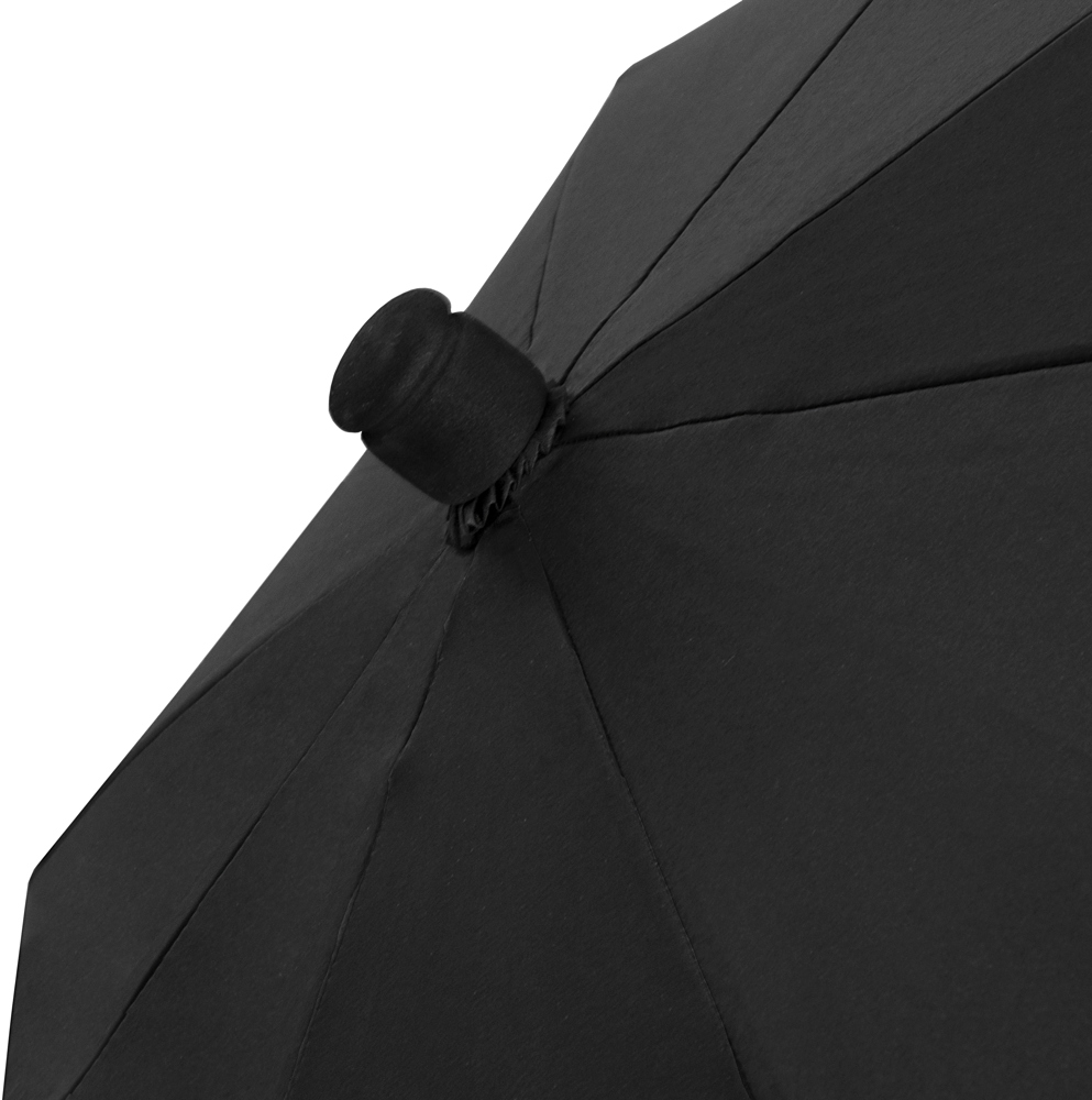 FALCONE - Extreem lichte reisparaplu - Handopening - Windproof - 100 cm - Zwart