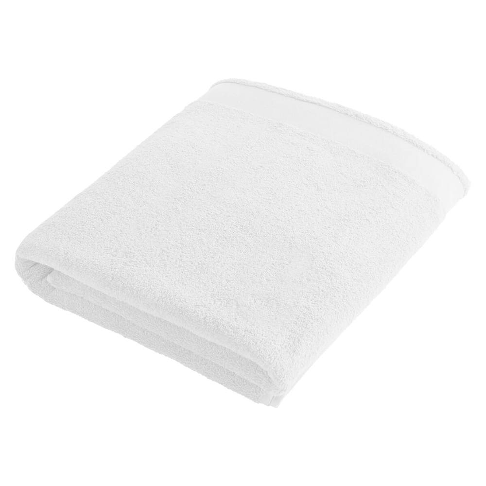 Sophie Muval strandhanddoek bio 180x100 cm, 500 gr/m² - Wit (WHITE) / Wit