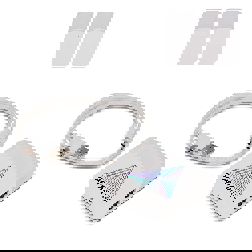 2598 | Xoopar iLo Mini Hub– 4 in 1 Adapter – USB 2.0 Data Transfer - Splitter