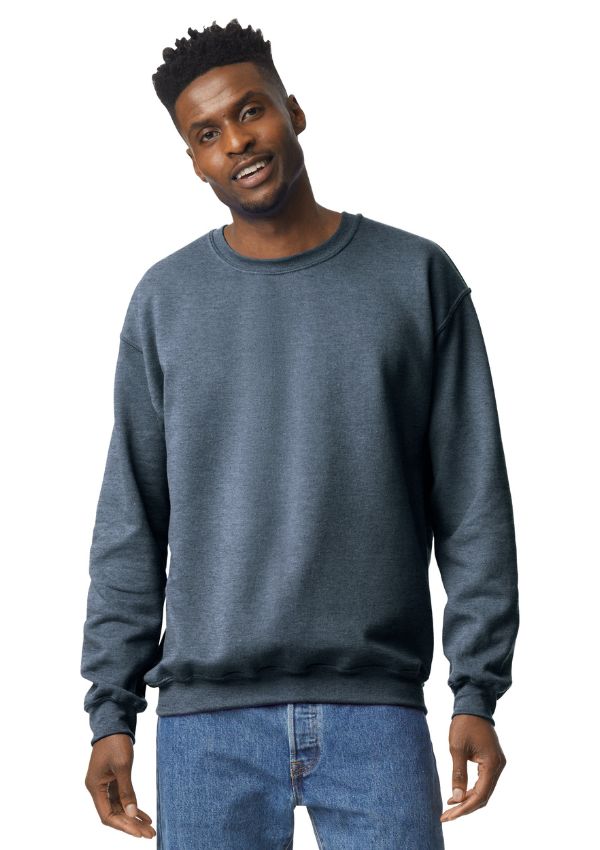 Gildan Heavy Blend Sweater - 108 Dark Heather