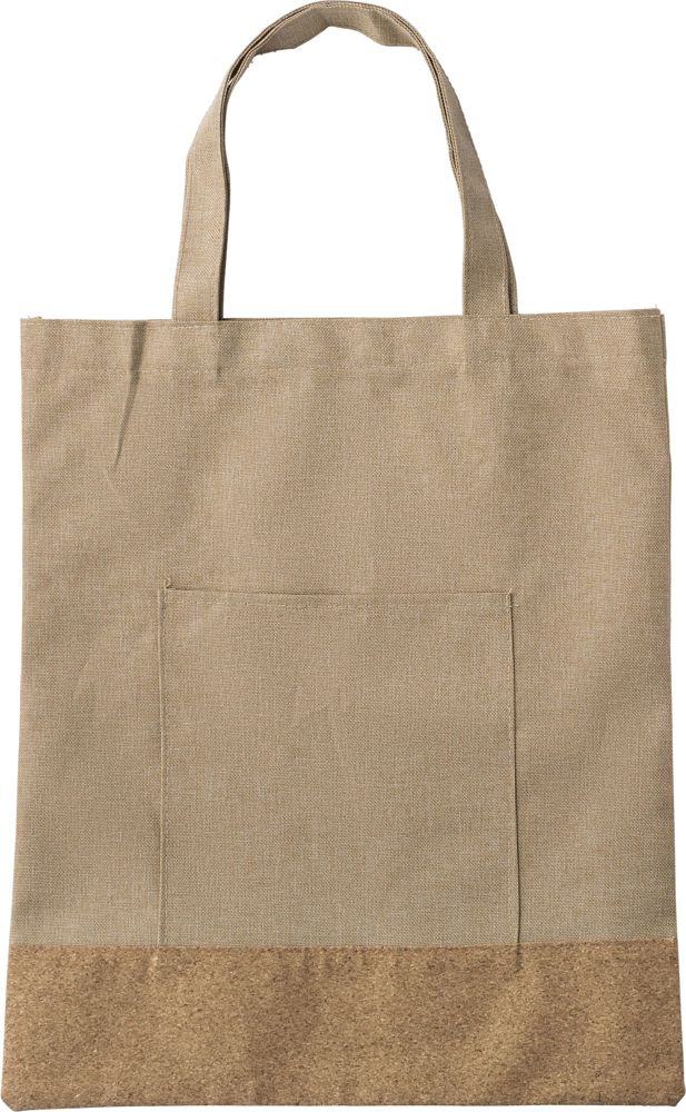 Boodschappentas Ophelia | Gerecycled | 3 l - khaki (écru)