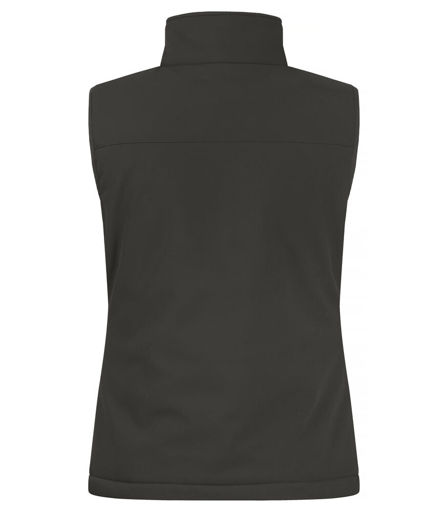 Clique - Padded Softshell Vest Women Donkergrijs M