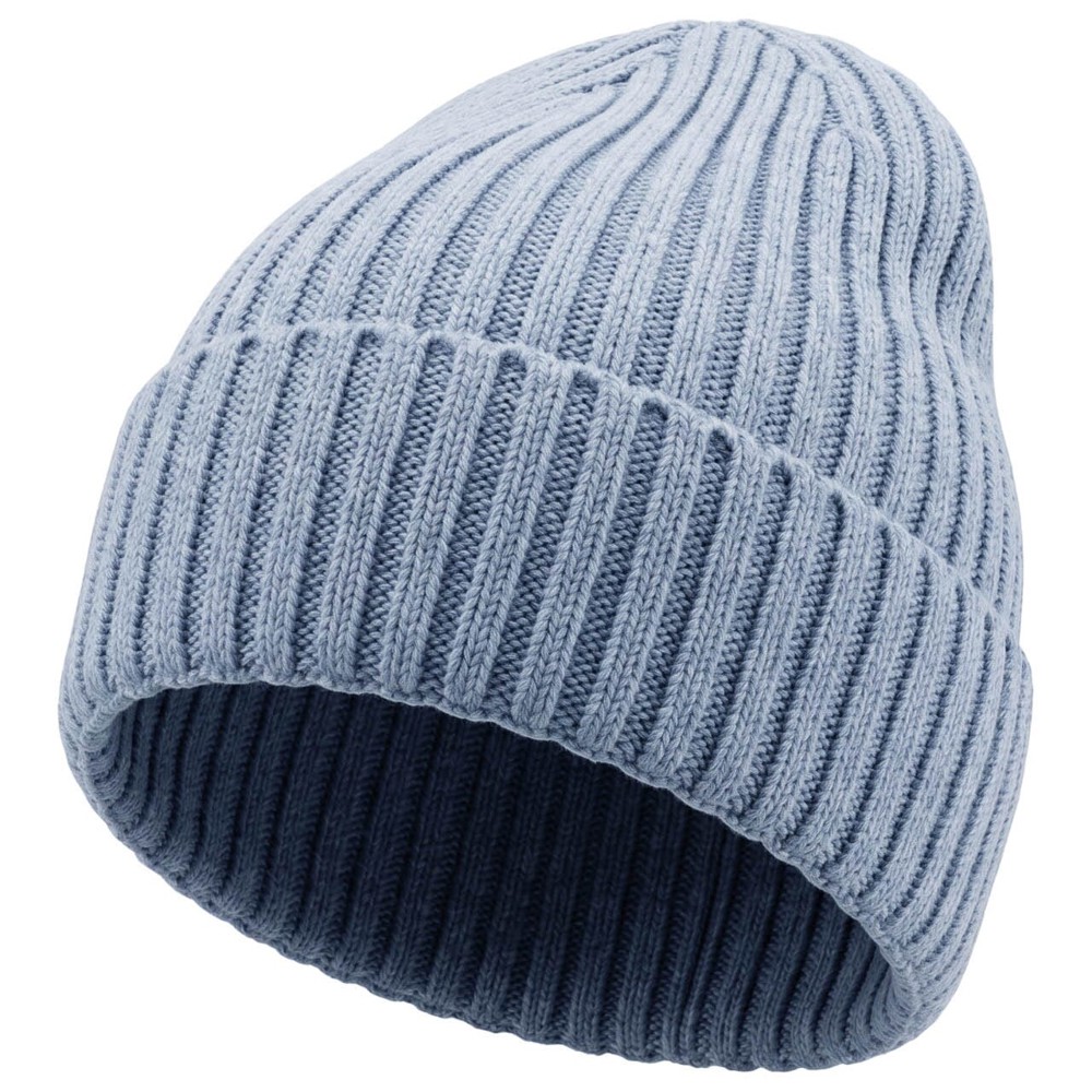 Gebreide muts, 15% Merinowol - Ocean Blue (PMS7454c) / Ocean Blue