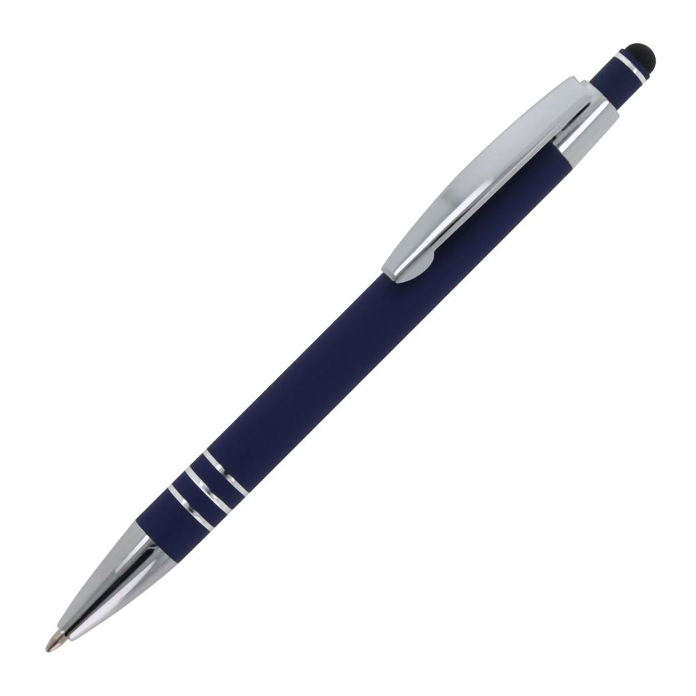 Balpen Athene Metaal soft touch - Donkerblauw