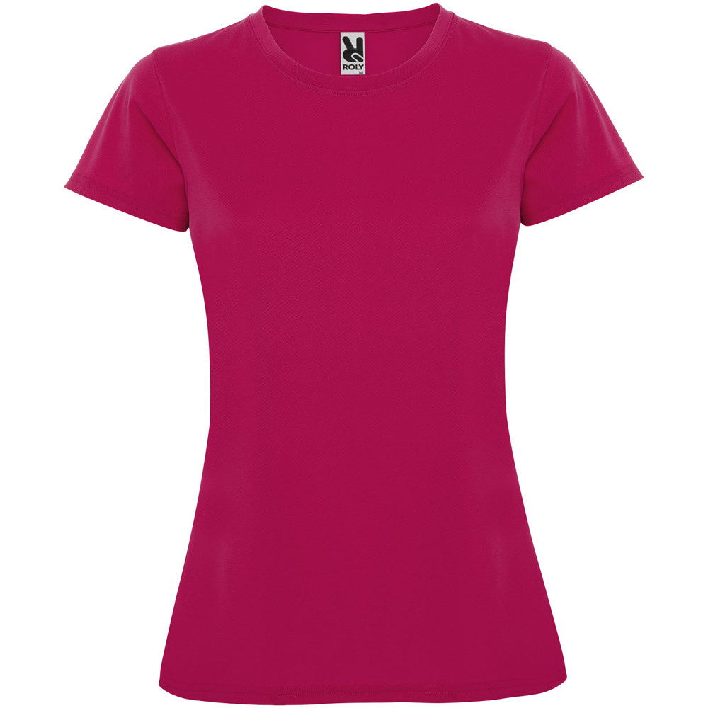Montecarlo 150 g/m² sportshirt met korte mouwen voor dames - Rosette
