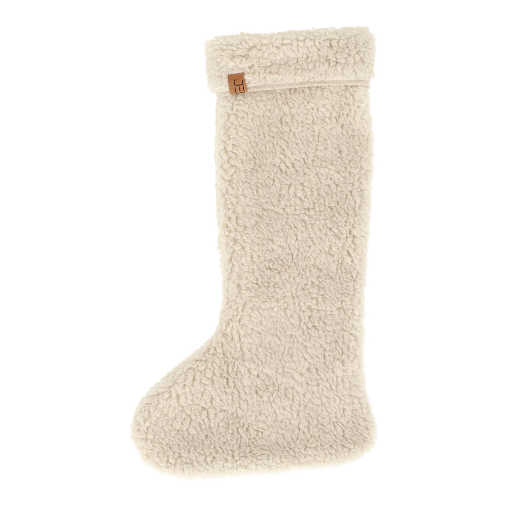JENS Living Teddy Kerstsok - Beige