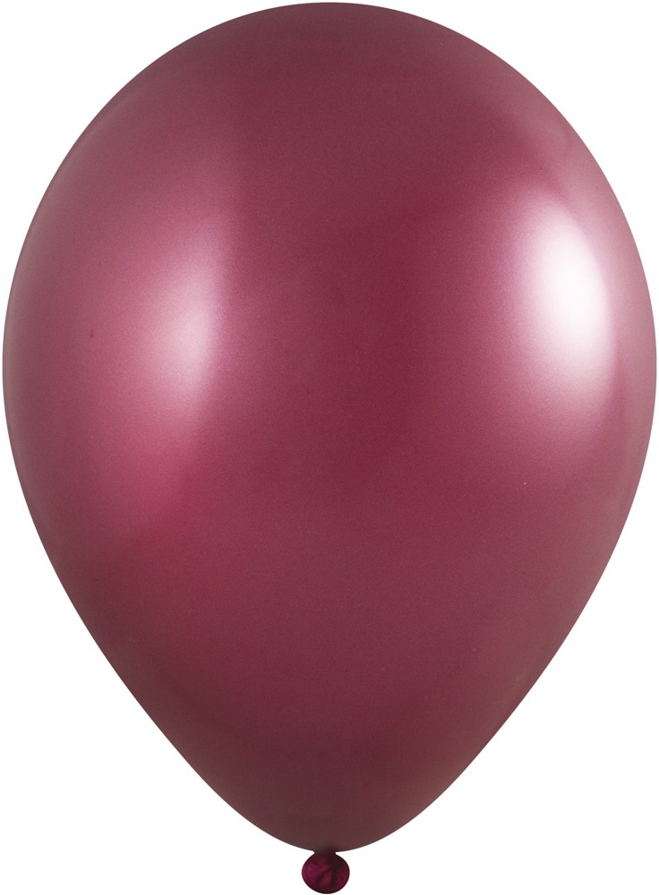 Ballonnen bedrukt High Quality Precision Print Ø 33 cm / omvang 85-95 cm / 11 inch - Burgundy Metallic (2441)