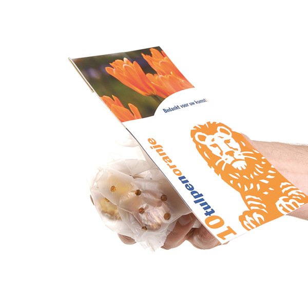 Bloemenkaart: 10 tulpenbollen
