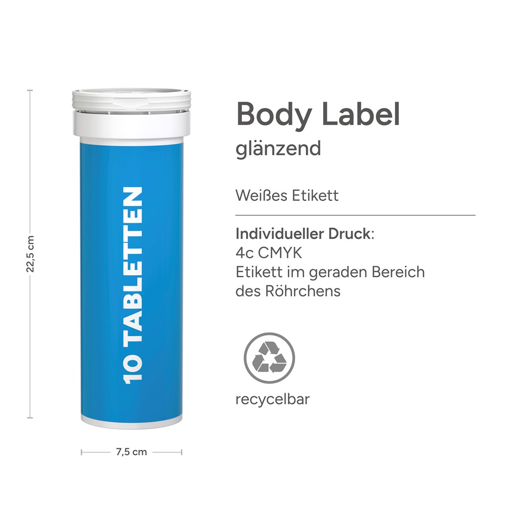 Buisje met 10 bruistabletten - Multivitamine