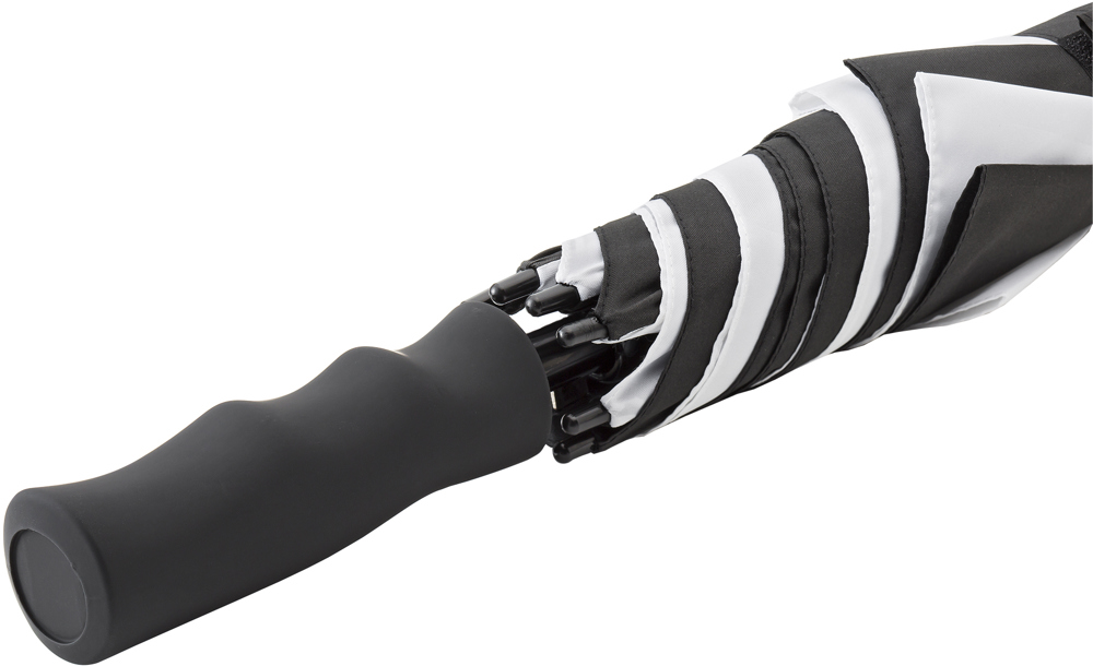 FALCONE - Golfparaplu - Automaat - Windproof - 120 cm - Zwart / Wit
