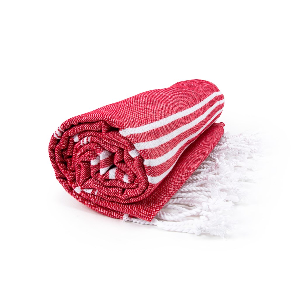 Hamam Sultan Towel - Rood/Wit