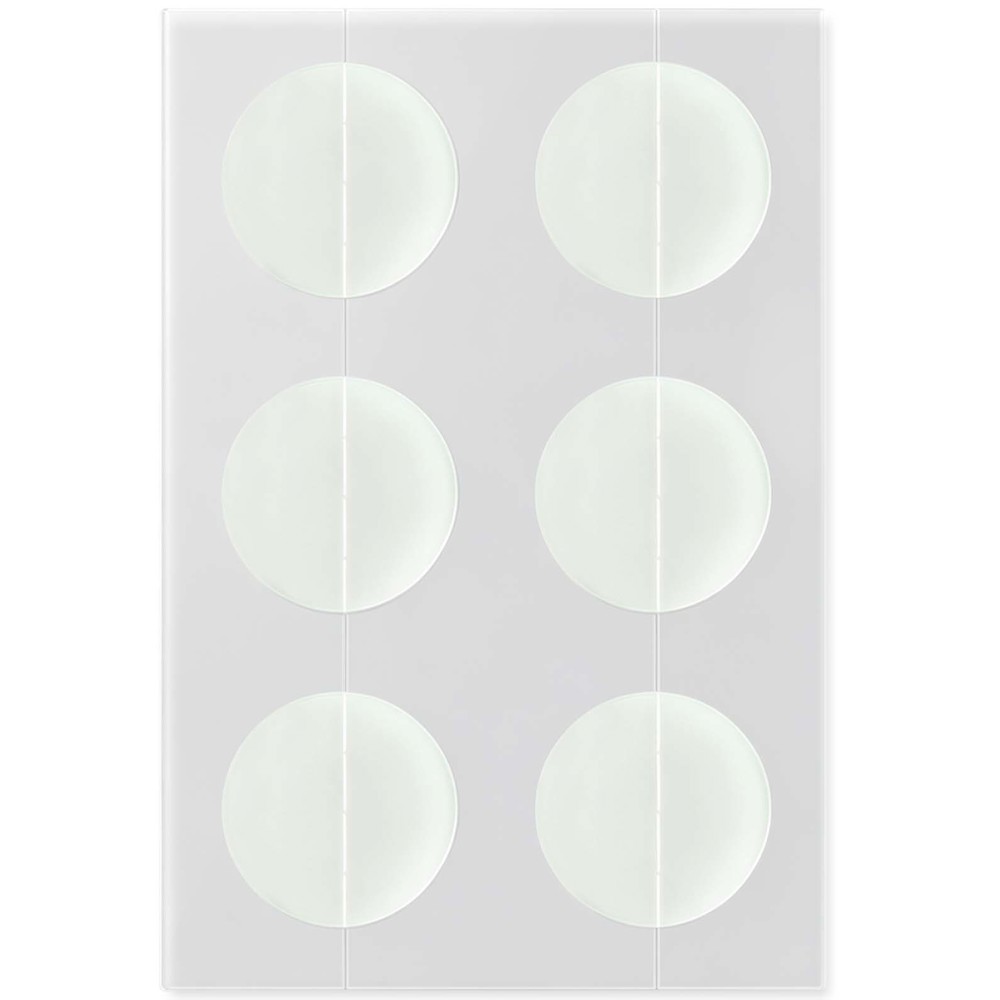 Set van 6 pleisters tegen oneffenheden, in een full colour bedrukbare papieren envelop