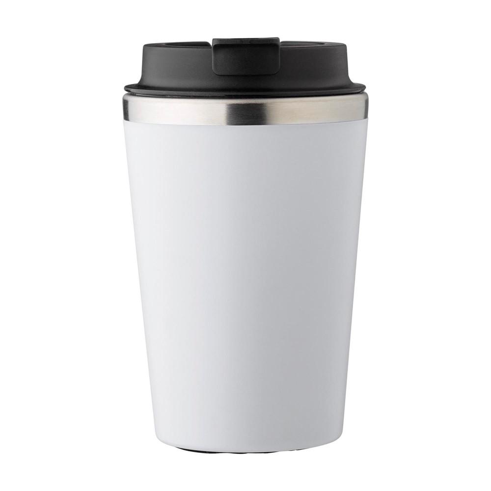 Dubbelwandige thermosbeker Shay | 350 ml - Wit