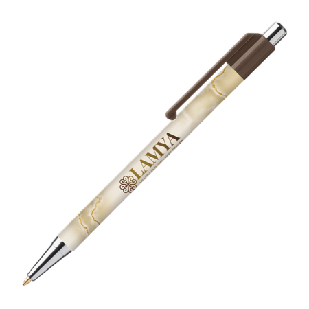 BATAM balpen Chrome - bruin