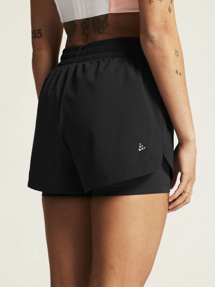 Craft - ADV Essence 2-In-1 Shorts 2 W Black XS