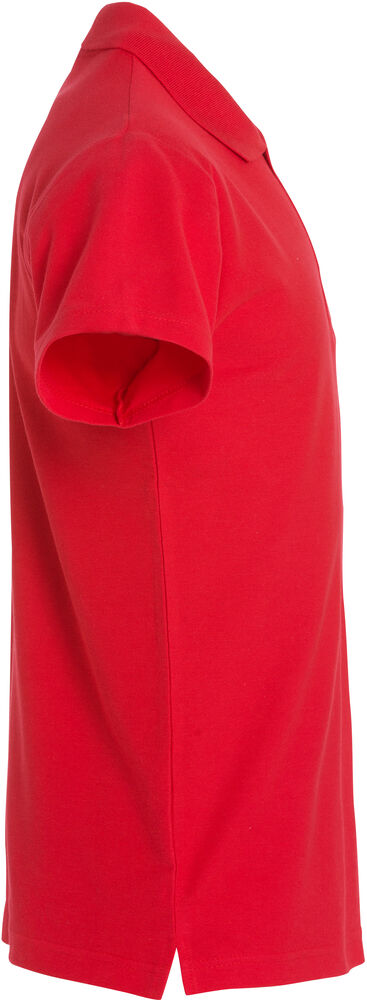 Clique - Basic Polo S/S Junior Wit 100