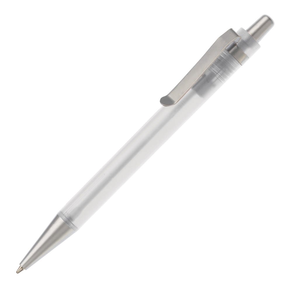 Balpen Antarctica metalen clip - Ecru / Wit