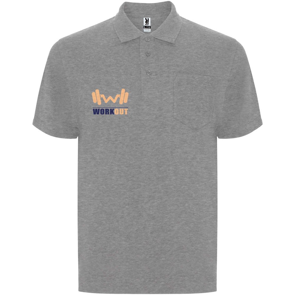 Centauro 220 g/m² Premium unisex polo met korte mouwen