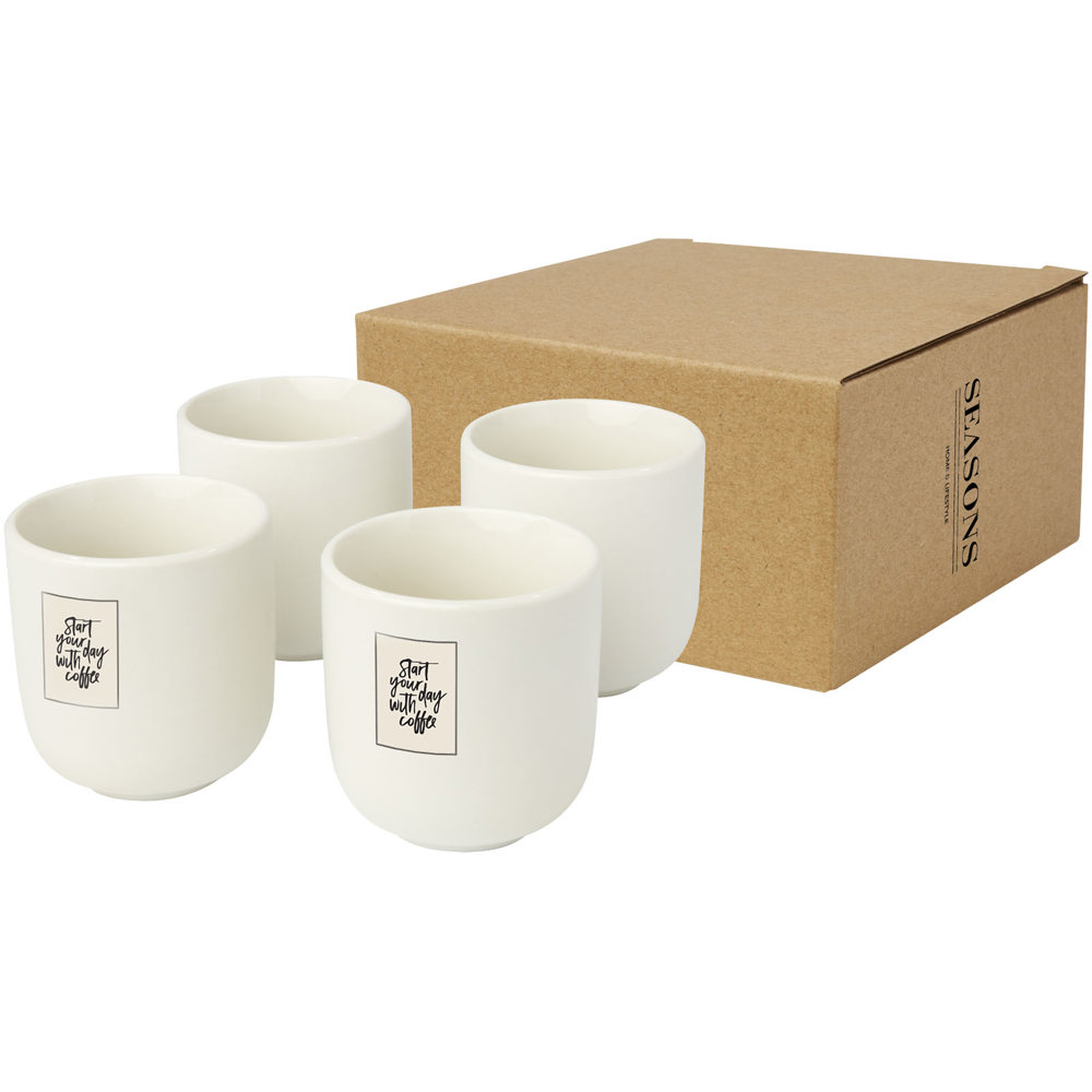 Male 90 ml 4-delige set espressokopjes