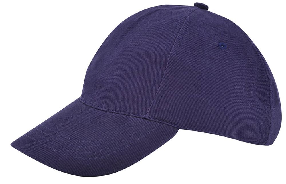 Nilton's Kinder Brushed Promo Cap, 260 g/m² - Navy (PMS 533c) / Navy