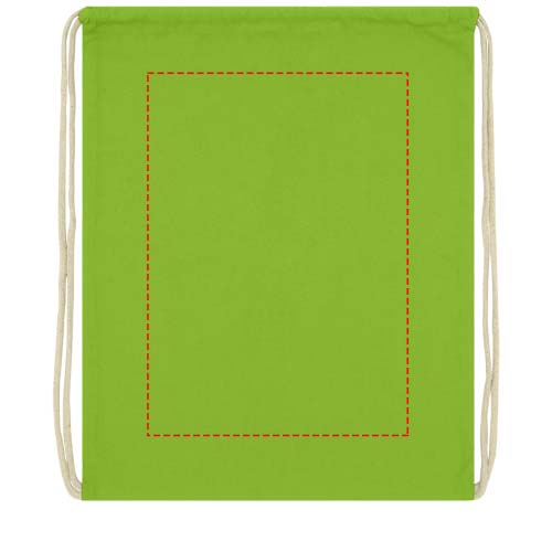 Oregon 140 g/m² katoenen rugzak met trekkoordsluiting 5L