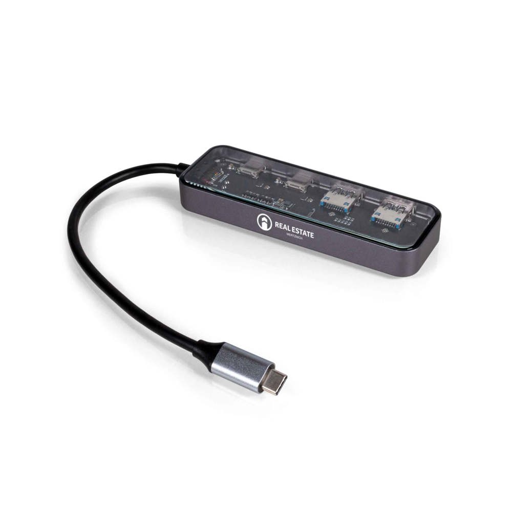 MagHub "transparent" USB-Hub