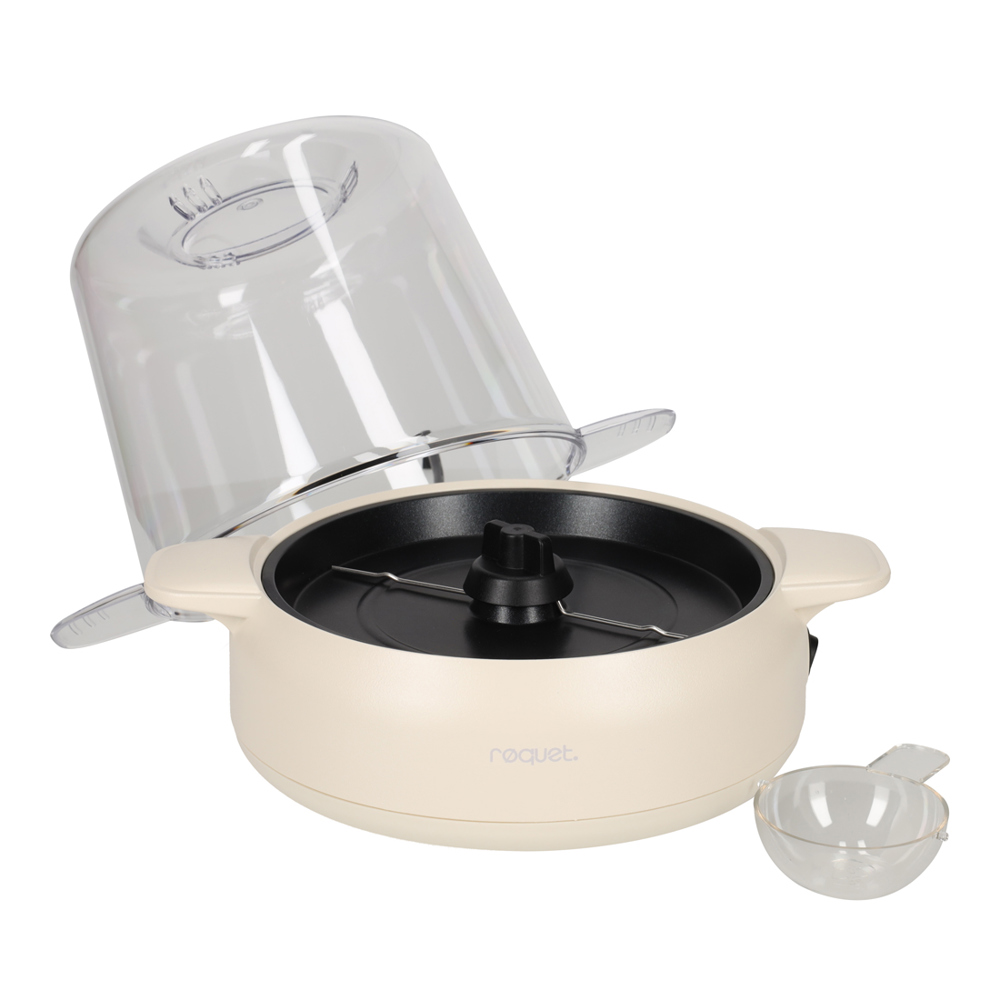 RØQUET Popcorn Maker Steengrijs