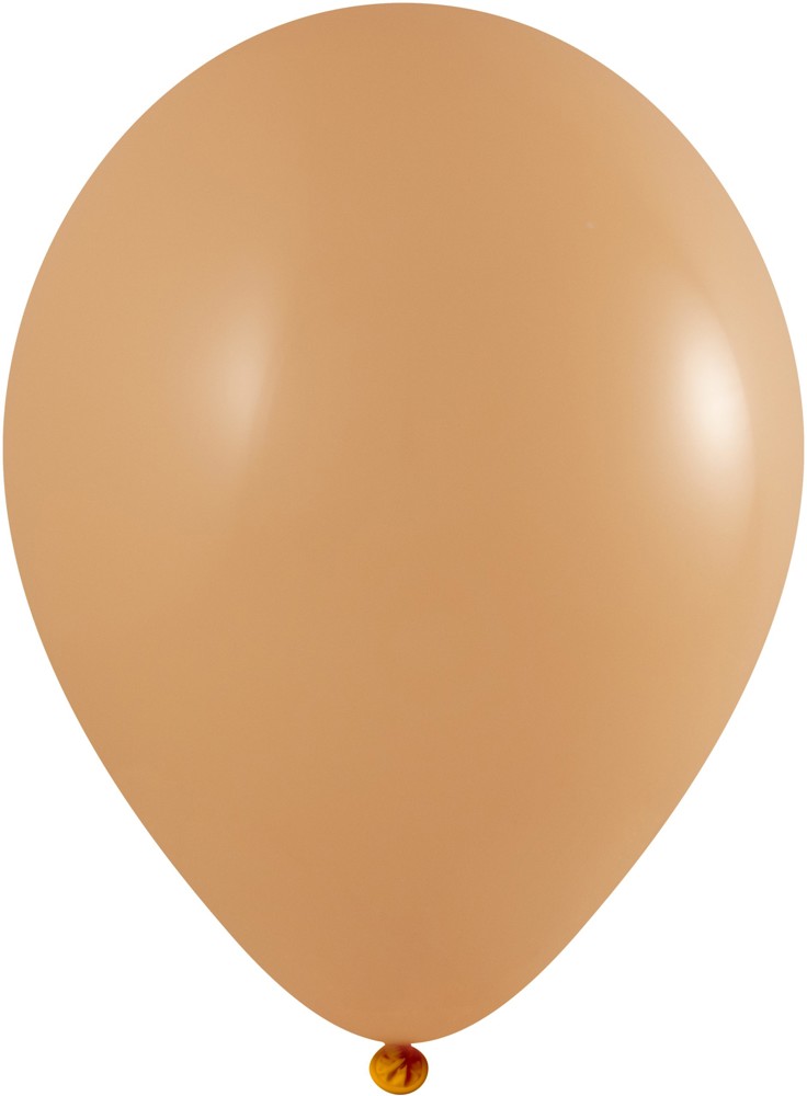 Ballonnen bedrukt High Quality Precision Print Ø 33 cm / omvang 85-95 cm / 11 inch - Licht oranje (1020)