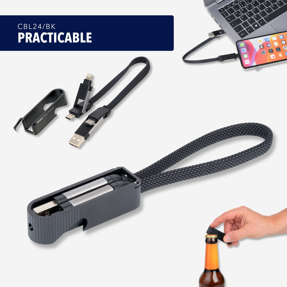 TROIKA Snellaadkabel PRACTICABLE