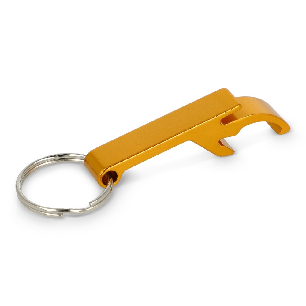 Flesopener sleutelhanger - Goud