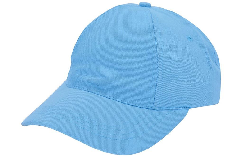 Brushed promo cap - Lichtblauw (PMS 292c) / Lichtblauw