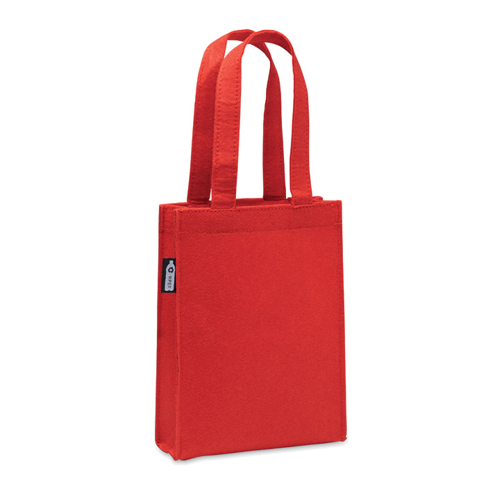 FELTOTE - Klein geschenktasje van RPET-vi - Rood