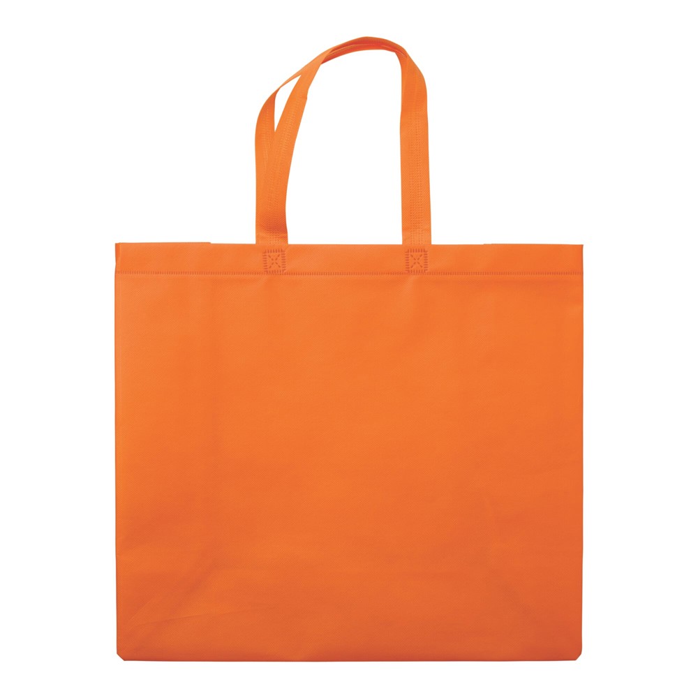 Draagtas gelamineerd non-woven groot 105g/m² - Oranje