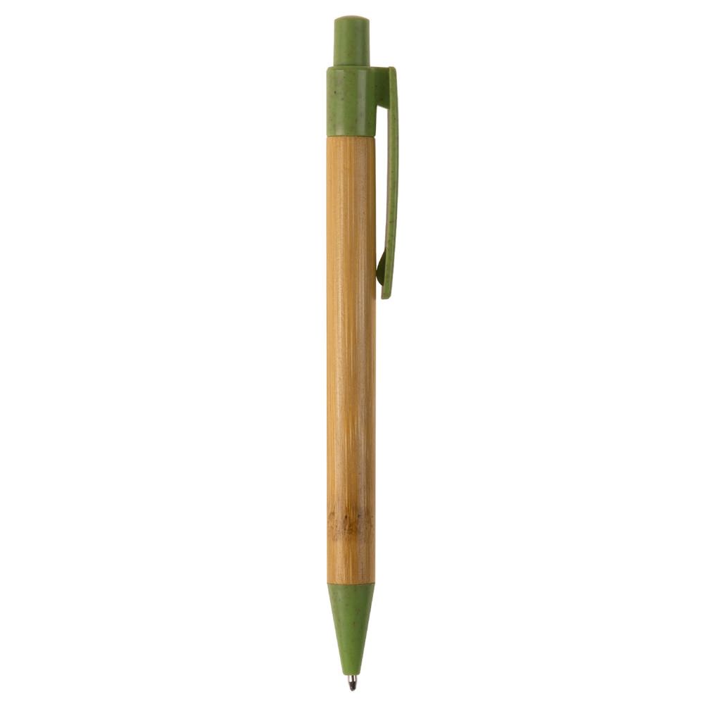 Ball pen bamboe met tarwestro
