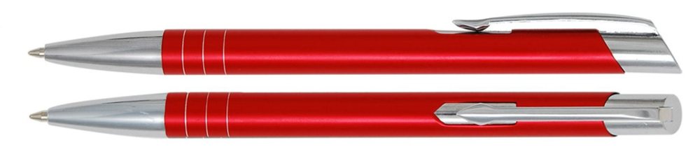 Aluminium balpen Tours - Rood