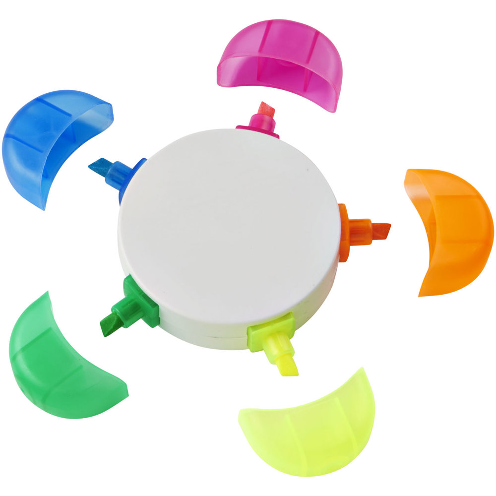 Bloemvormige markeerstiftenset